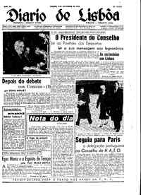 Sábado,  8 de Dezembro de 1956 (1ª edição)