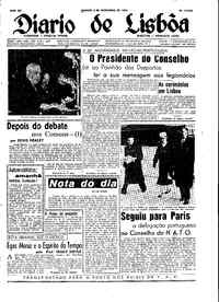 Sábado,  8 de Dezembro de 1956 (2ª edição)