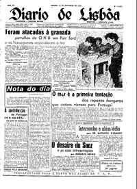 Sábado, 15 de Dezembro de 1956 (1ª edição)