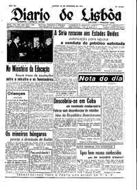 Sábado, 22 de Dezembro de 1956 (1ª edição)