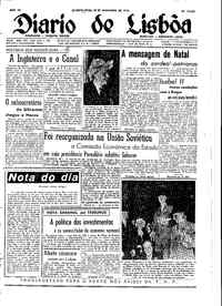 Quarta, 26 de Dezembro de 1956