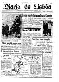 Sábado, 26 de Janeiro de 1957