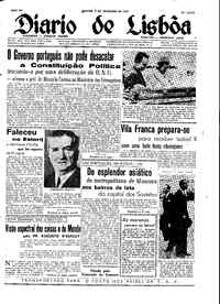 Sábado,  9 de Fevereiro de 1957 (1ª edição)