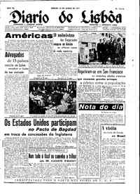 Sábado, 23 de Março de 1957 (1ª edição)