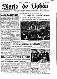 Domingo,  7 de Abril de 1957 (2ª edição)