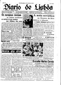 Segunda, 29 de Abril de 1957 (1ª edição)