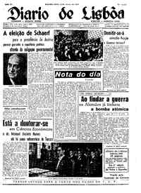 Segunda,  6 de Maio de 1957 (1ª edição)