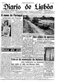 Sábado, 13 de Julho de 1957