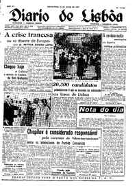 Sexta, 19 de Julho de 1957 (1ª edição)