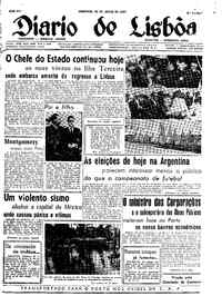 Domingo, 28 de Julho de 1957