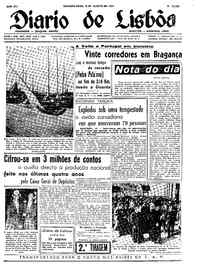 Segunda, 12 de Agosto de 1957 (2ª edição)