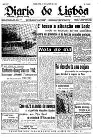 Terça, 13 de Agosto de 1957 (1ª edição)