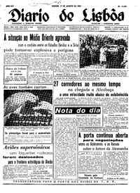 Sábado, 17 de Agosto de 1957