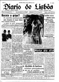 Segunda, 26 de Agosto de 1957 (1ª edição)