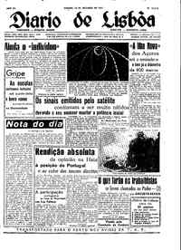 Sábado, 12 de Outubro de 1957 (1ª edição)