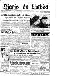 Sábado, 19 de Outubro de 1957 (1ª edição)