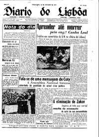 Terça, 29 de Outubro de 1957 (2ª edição)