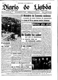 Quarta, 30 de Outubro de 1957