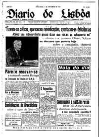 Sexta,  1 de Novembro de 1957 (1ª edição)