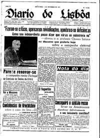 Sexta,  1 de Novembro de 1957 (2ª edição)