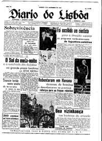 Sábado,  9 de Novembro de 1957 (2ª edição)