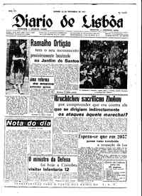 Sábado, 23 de Novembro de 1957 (1ª edição)