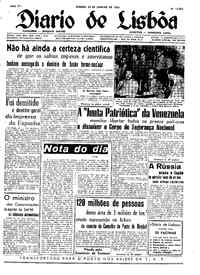 Sábado, 25 de Janeiro de 1958