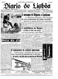 Segunda,  3 de Fevereiro de 1958