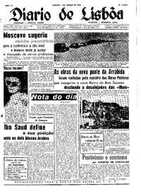 Sábado,  1 de Março de 1958 (1ª edição)