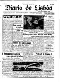 Sábado,  5 de Abril de 1958 (1ª edição)