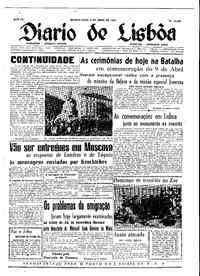 Quarta,  9 de Abril de 1958