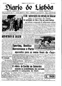 Domingo, 27 de Abril de 1958 (2ª edição)