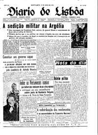 Quarta, 14 de Maio de 1958