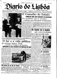 Sábado, 31 de Maio de 1958 (2ª edição)