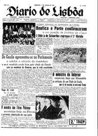 Domingo,  1 de Junho de 1958 (2ª edição)