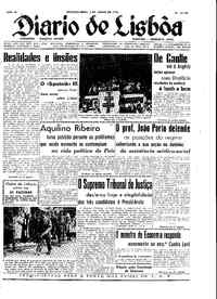 Segunda,  2 de Junho de 1958 (1ª edição)