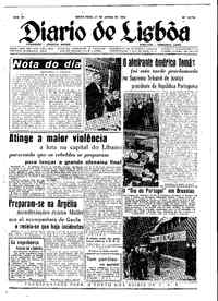 Sexta, 27 de Junho de 1958