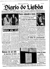 Sábado, 28 de Junho de 1958