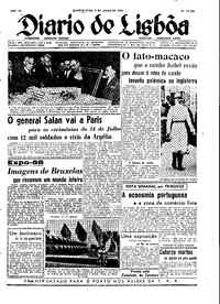 Quarta,  9 de Julho de 1958