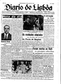 Quarta, 30 de Julho de 1958