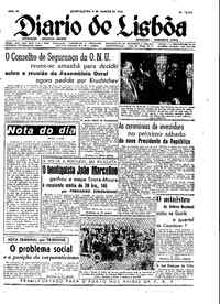 Quarta,  6 de Agosto de 1958