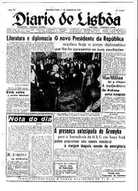 Segunda, 11 de Agosto de 1958 (1ª edição)