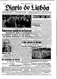 Sábado, 16 de Agosto de 1958