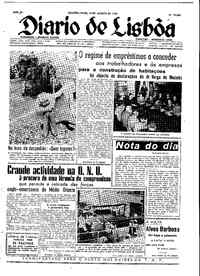 Segunda, 18 de Agosto de 1958 (1ª edição)