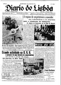 Segunda, 18 de Agosto de 1958 (2ª edição)