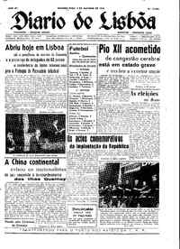 Segunda,  6 de Outubro de 1958 (2ª edição)