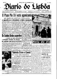 Quarta,  8 de Outubro de 1958 (1ª edição)