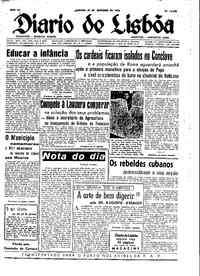 Sábado, 25 de Outubro de 1958 (2ª edição)