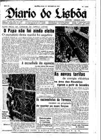 Segunda, 27 de Outubro de 1958 (2ª edição)