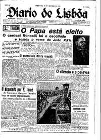 Terça, 28 de Outubro de 1958 (2ª edição)